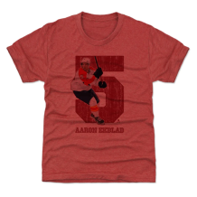 Florida Panthers Youth - Aaron Ekblad Game Red NHL T-Shirt