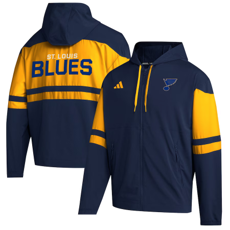 St. Louis Blues - Full-Zip NHL Bluza s kapturem