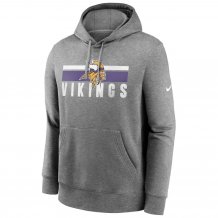 Minnesota Vikings - Team Stripes NFL Bluza z kapturem
