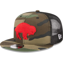 Buffalo Bills - Main Trucker Camo Throwback 9Fifty NFL Czapka