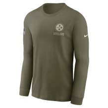 Pittsburgh Steelers- 2025 Salute To Service NFL Long Sleeve T-Shirt