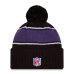 Baltimore Ravens - 2024 Sideline Sport Black NFL Zimní čepice