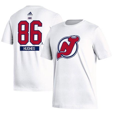 New Jersey Devils - Jack Hughes Reverse Retro 2.0  NHL T-Shirt