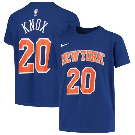 New York Knicks Dětské - Kevin Knox II Performance NBA Tričko