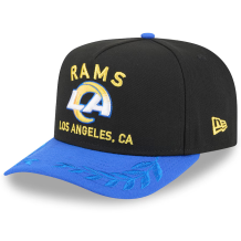 Los Angeles Rams - 2025 Draft 9Fifty Black NFL Hat