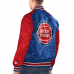 Detroit Pistons - Full-Snap Varsity Satin NBA Jacket