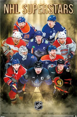 2025 League SuperStars NHL Plakat