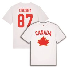 Canada - Sidney Crosby White  Hockey Tshirt