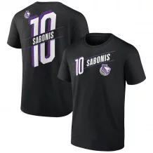 Sacramento Kings - Domantas Sabonis Full-Court NBA T-shirt