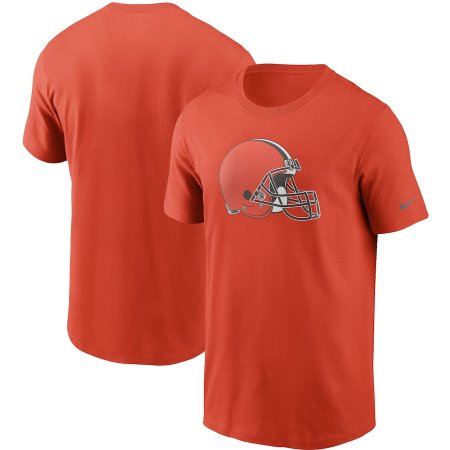 Cleveland Browns - Primary Logo NFL Teal T-shirt