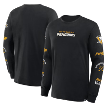Pittsburgh Penguins  - Boxe in Legacy NHL Long Sleeve T-Shirt