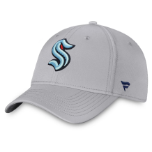 Seattle Kraken - Core Primary Logo Flex Gray NHL Cap