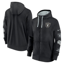Las Vegas Raiders - 2024 Nike Club Full-zip NFL Mikina s kapucňou