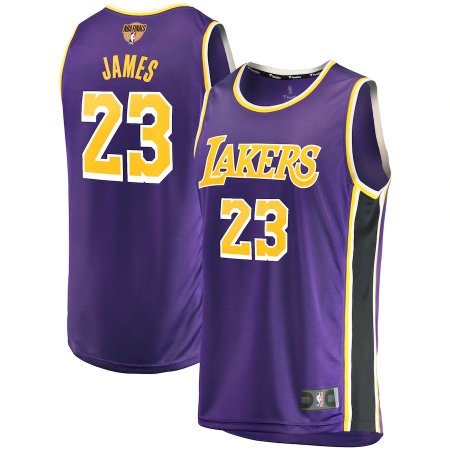 Los Angeles Lakers - Lebron James 2020 Finals Replica NBA Jersey