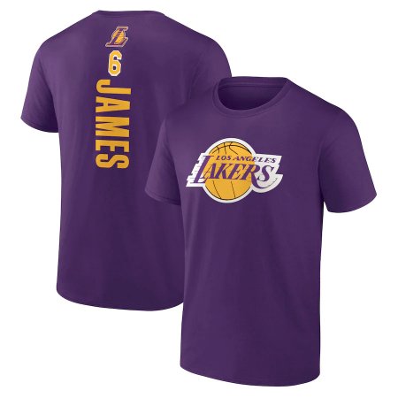 Los Angeles Lakers - Lebron James Backer NBA T-shirt