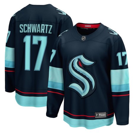 Seattle Kraken - Jaden Schwartz Breakaway Home NHL Dres - Veľkosť: 4XL