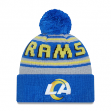 Los Angeles Rams - Main Cuffed Pom NFL Knit hat