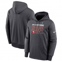 San Francisco 49ers - 2023 NFC Champs Locker Room Trophy NFL Sweatshirt