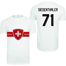 Schweiz - Jonas Siegenthaler 2026 Hockey T-shirt - Weiss