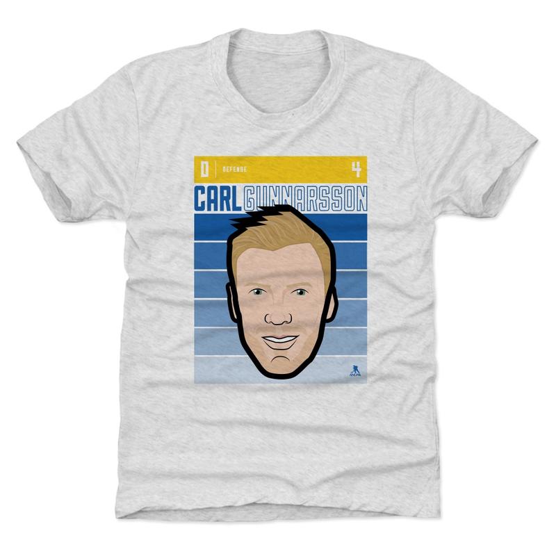 Blues Carl Gunnarsson Fade NHL Tričko :: FansMania - Main Image