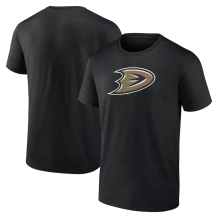 Anaheim Ducks - New Secondary Logo Black NHL T-Shirt