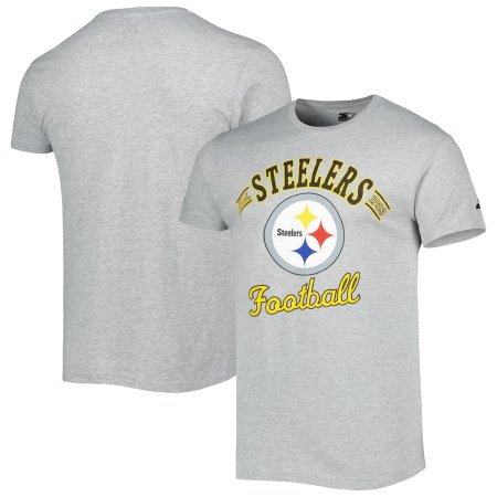 Pittsburgh Steelers - Starter Prime Time Gray NFL T-shirt