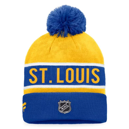 St. Louis Blues - Authentic Pro Rink Cuffed NHL Zimná čiapka