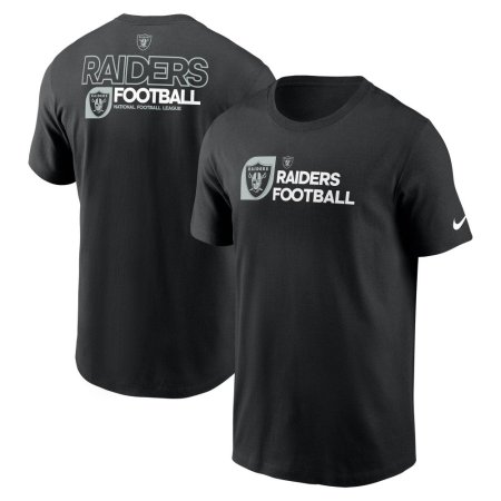 Las Vegas Raiders - Team Slogan Essential NFL Tričko