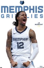 Memphis Grizzlies - Ja Morant Feature Poster
