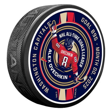 Washington Capitals - Alex Ovechkin 895 Goals Showcase NHL krążek