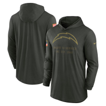 Los Angeles Chargers - 2025 Salute To Service Lightweight NFL Hoodie
