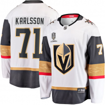 Vegas Golden Knights - William Karlsson 2023 Stanley Cup Champs Away NHL Jersey