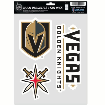 Vegas Golden Knights - Team Set 3 NHL Naklejki
