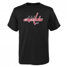 Washington Capitals Youth - Primary Black NHL T-Shirt