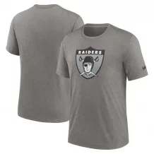 Las Vegas Raiders - Rewind Logo Charcoal NFL T-Shirt