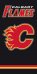 Calgary Flames - Team Black NHL Ręcznik plażowy