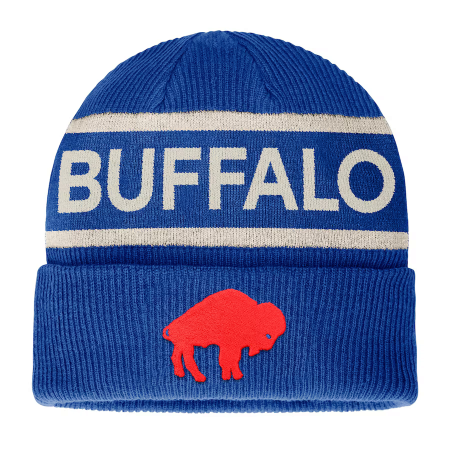 Buffalo Bills - Heritage Cuffed Vintage NFL Zimní čepice