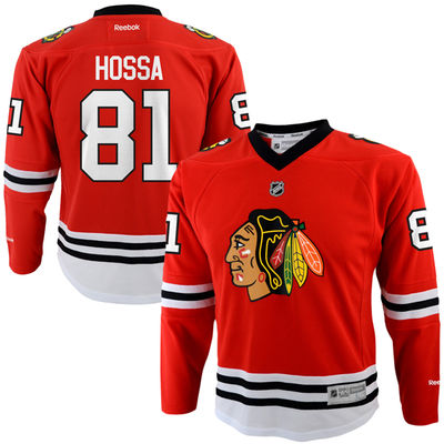 Chicago Blackhawks Youth - Marian Hossa Replica NHL Jersey