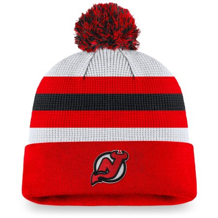 New Jersey Devils - Authentic Pro Draft NHL Knit Hat
