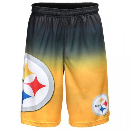 Pittsburgh Steelers - Gradient Big Logo NFL Shorts