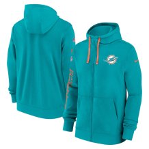 Miami Dolphins - 2024 Nike Sideline Club Full-zip NFL Mikina s kapucí