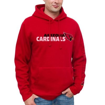 Arizona Cardinals - Horizontal Text NFL Mikina s kapucňou