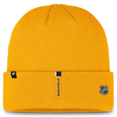 Nashville Predators - 2024 Authentic Pro Cuffed NHL Zimní čepice