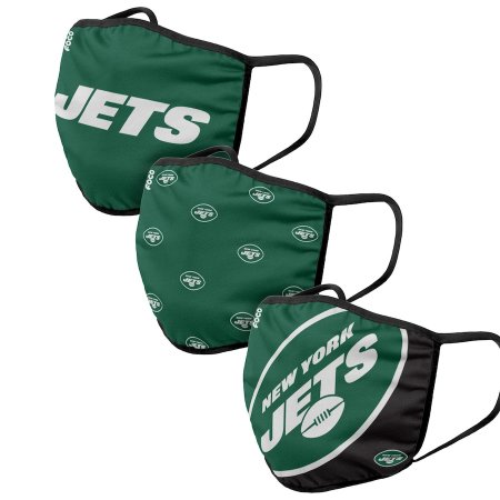 New York Jets - Sport Team 3-pack NFL face mask