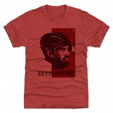 Detroit Red Wings - Henrik Zetterberg Vector Red NHL T-Shirt