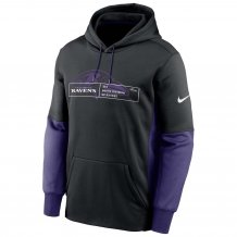 Baltimore Ravens - Color Block NFL Bluza z kapturem