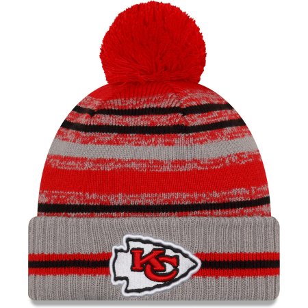 Kansas City Chiefs - 2021 Sideline Road NFL zimná čiapka