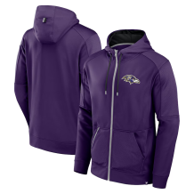 Baltimore Ravens - Defender Full-zip NFL Mikina s kapucí