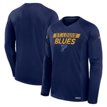 St. Louis Blues - Authentic Pro Rink Tech NHL Long Sleeve T-Shirt