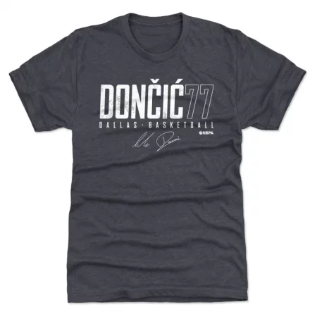 Dallas Mavericks - Luka Doncic Elite Navy NBA T-Shirt